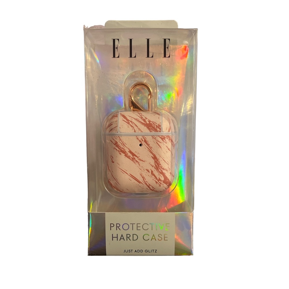 Elle Protective Hard Case For Apple Airpods 1st & 2nd Gen.